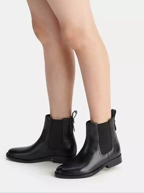 Coach | Sculpted C Leather Chelsea Booties
